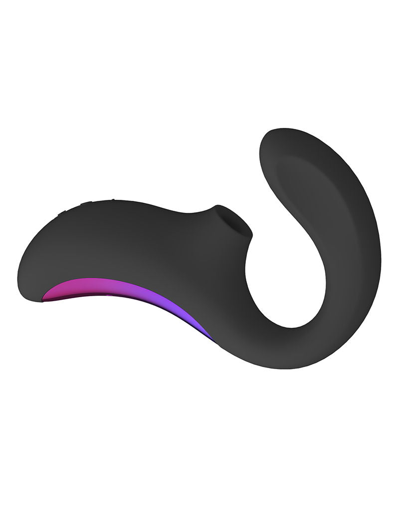 Lelo - Enigma - G-spot en Luchtdruk Vibrator - Zwart-Erotiekvoordeel.nl