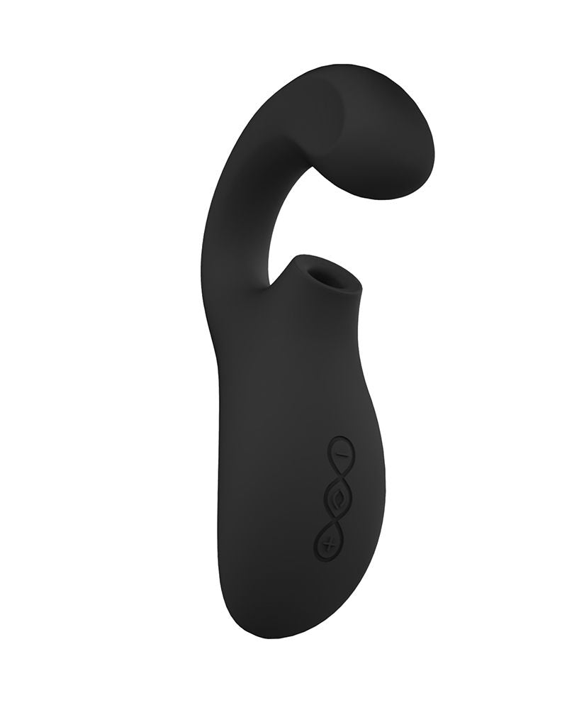 Lelo - Enigma - G-spot en Luchtdruk Vibrator - Zwart-Erotiekvoordeel.nl