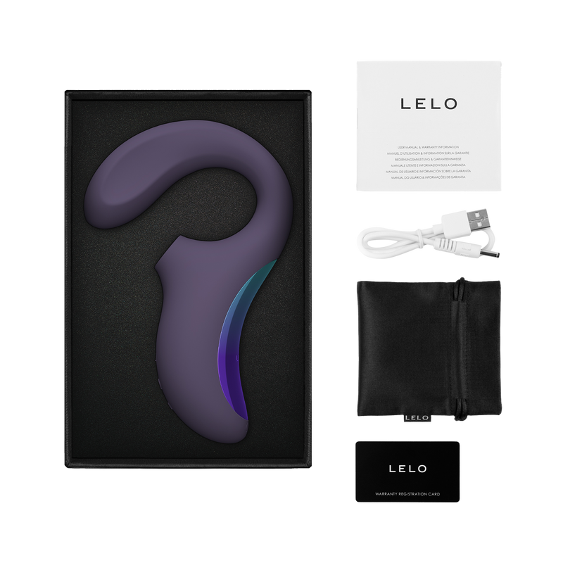 LELO - Enigma Wave - G-spot en Luchtdruk Vibrator - Paars-Erotiekvoordeel.nl