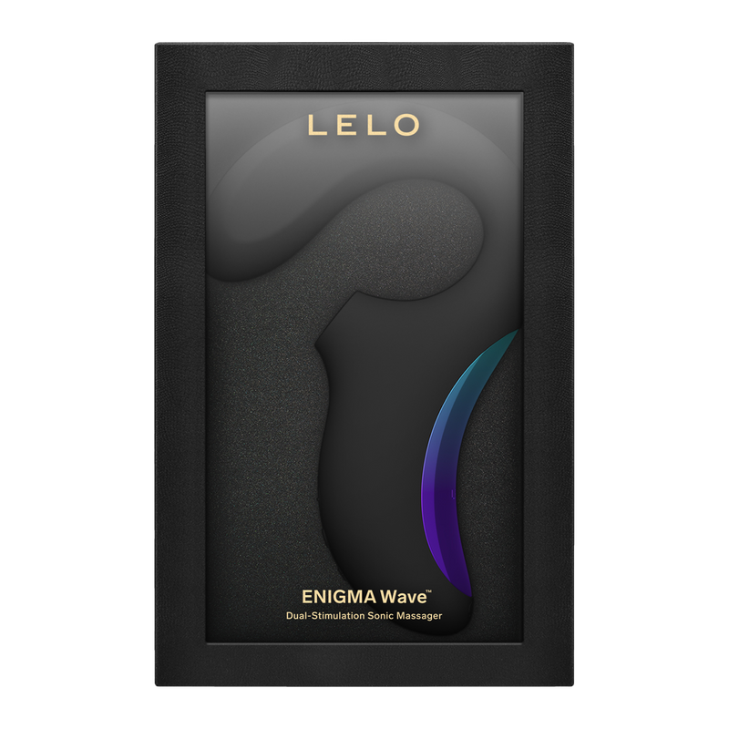Lelo - Enigma Wave - G-spot en Luchtdruk Vibrator - Zwart-Erotiekvoordeel.nl