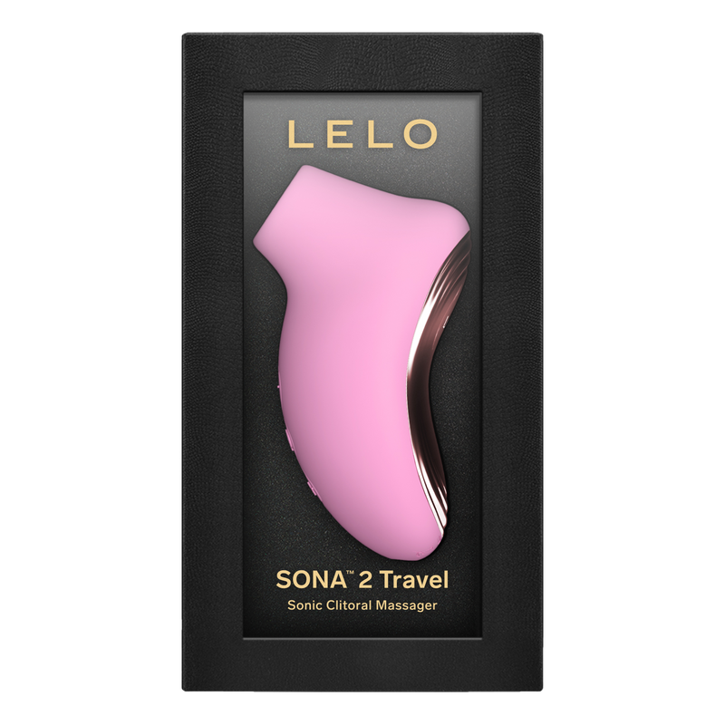 LELO - Sona 2 Travel - Luchtdruk Vibrator - Roze-Erotiekvoordeel.nl