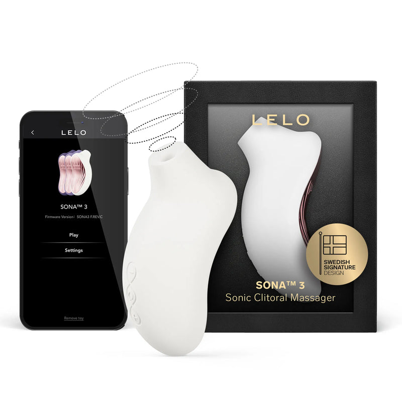LELO - Sona 3 - Luchtdruk Vibrator - Crème-Erotiekvoordeel.nl