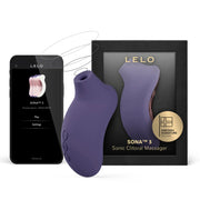 LELO - Sona 3 – Luchtdruk Vibrator - Paars-Erotiekvoordeel.nl