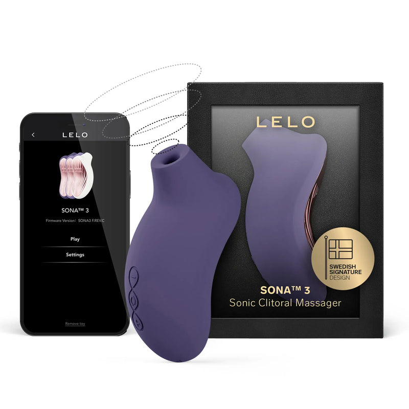 LELO - Sona 3 – Luchtdruk Vibrator - Paars-Erotiekvoordeel.nl