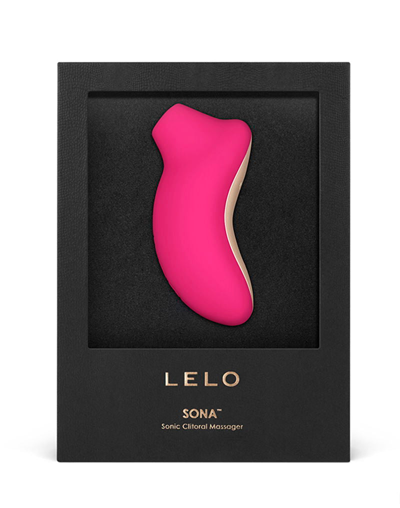 LELO - Sona - Luchtdruk Vibrator - Deep Pink-Erotiekvoordeel.nl