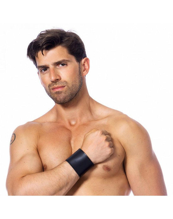 Leren polsband 5 cm Breed Met geldvak-Laced-up.nl