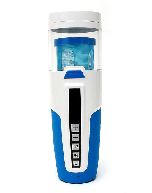 Leten - SM370 Super Masturbator - Telescopische Trekbeweging - Roterend - Kreunfunctie-Laced-up.nl