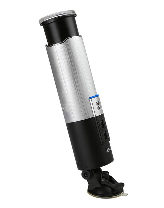 Leten - X-9 - Telescopische Masturbator - 3e generatie - Handsfree - 380 trekbewegingen per minuut-Laced-up.nl