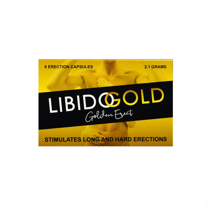 Libido Gold - Golden Erect 6 cap.-laced-up.nl