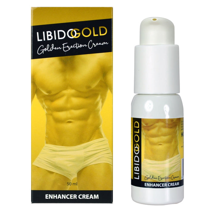 Libido Gold - Golden Erection Cream - 50 ml-Laced-up.nl