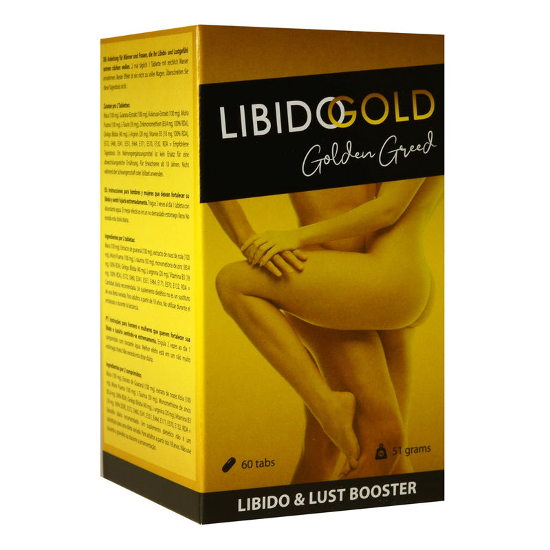 Libido Golden Greed - Aphrodisiac - 60 tablets - Laced-up.nl