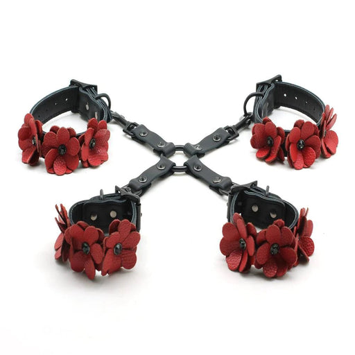 Liebe Seele - Boeienset Flower - exclusief En uniek ontwerp uit Japan - Rood/Zwart-Laced-up.nl