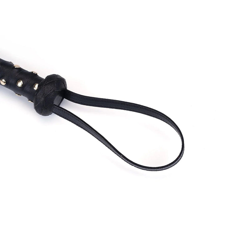 Liebe Seele - Dark Secret - Luxe lederen Flogger - Exclusief En Handgemaakt In Japan-laced-up.nl