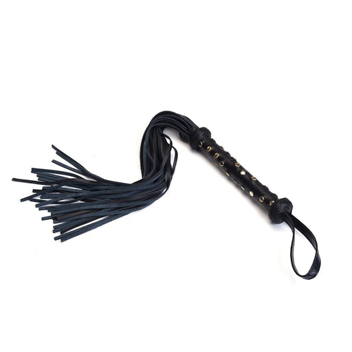 Liebe Seele - Dark Secret - Luxe lederen Flogger - Exclusief En Handgemaakt In Japan-Erotiekvoordeel.nl