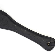 Liebe Seele - Demon's Kiss Spanking-Paddle - Luxuriöses Leder-Spanking-Paddel - Laced-up.nl