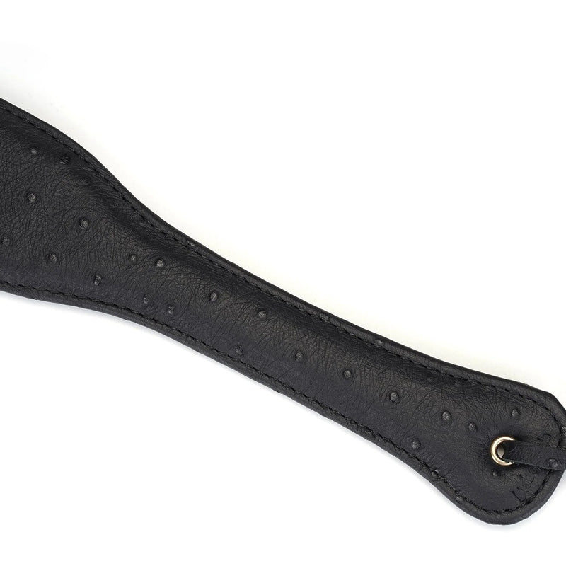 Liebe Seele - Demon's Kiss Spanking-Paddle - Luxuriöses Leder-Spanking-Paddel - Laced-up.nl