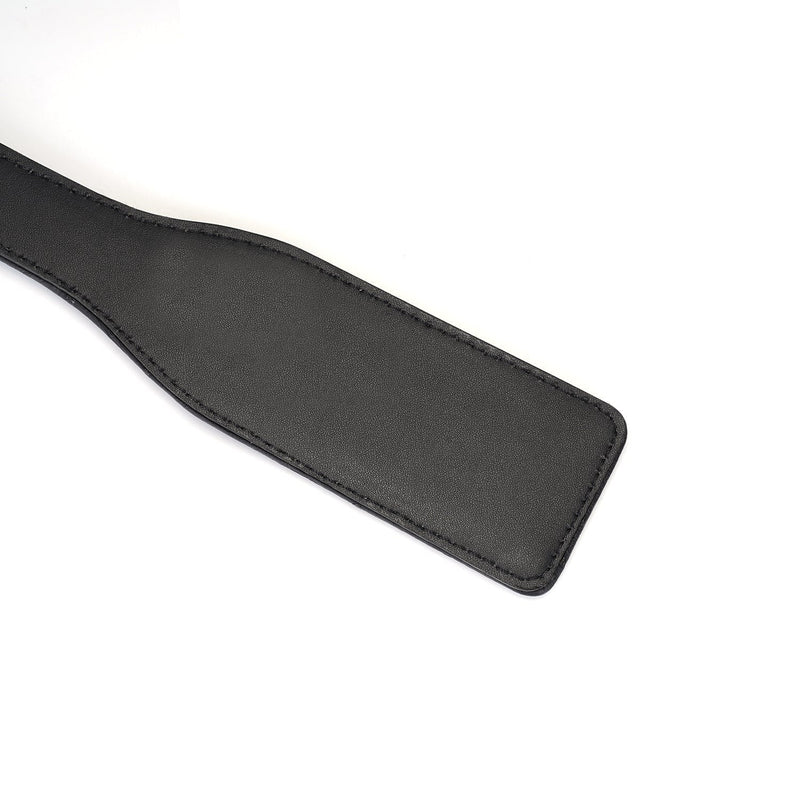 Liebe Seele - Demon's Kiss Spanking Paddle - Luxuriöses Leder-Spanking-Paddel - Laced-up.nl