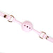 Liebe Seele - Fairy - Leren Gag - Roze/Wit-Laced-up.nl