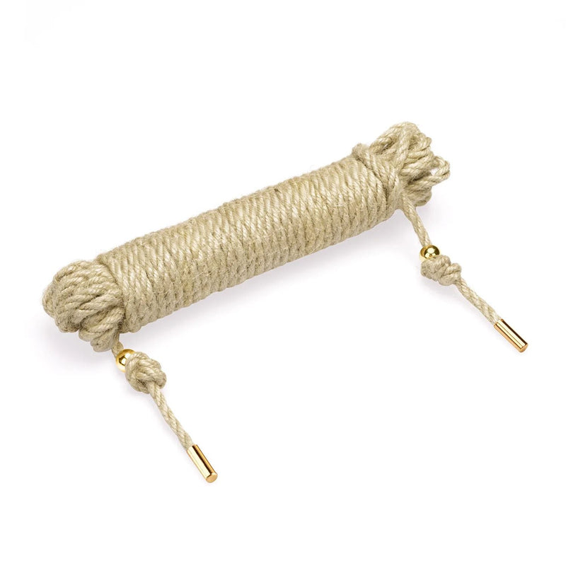 Liebe Seele - Hemp Shibari Bondagetouw - Naturel - Verkrijgbaar in 5 en 10 meter-Laced-up.nl
