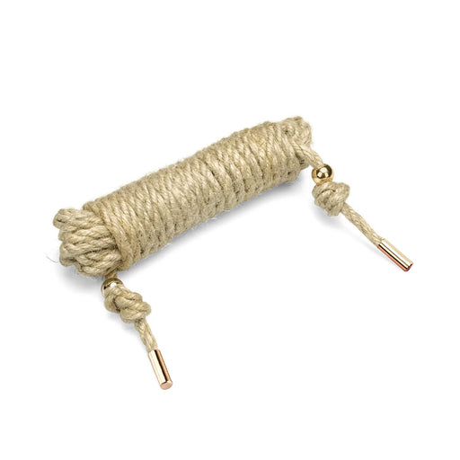 Liebe Seele - Hemp Shibari Bondagetouw - Naturel - Verkrijgbaar in 5 en 10 meter-Laced-up.nl