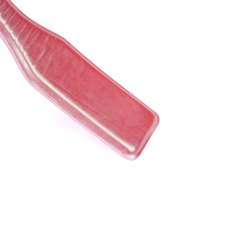 Liebe Seele - Lustre Rose - Lederen Paddle - Parelmoer Roze-Erotiekvoordeel.nl