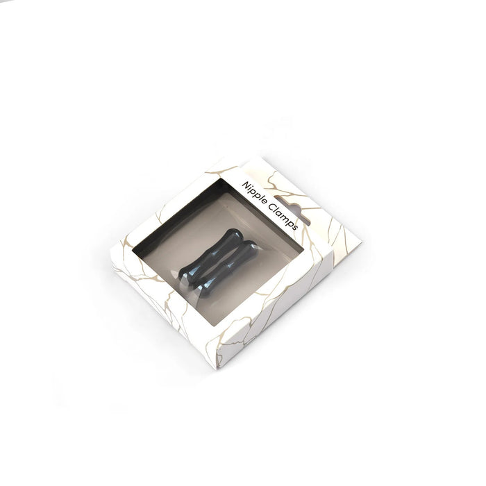 Liebe Seele - Magnetische Tepelklemmen Bamboo - Zwart Chroom-Laced-up.nl