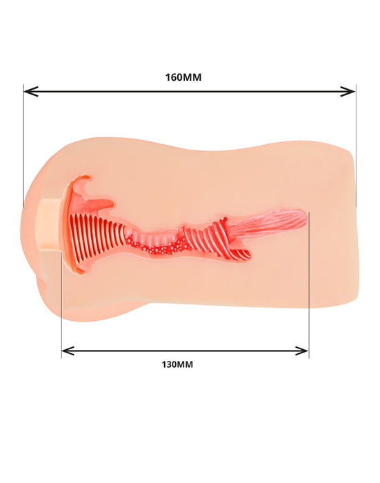 Liebe Seele - Manga Masturbator MORIKO - Onahole - Geimporteerd uit Japan - Lichte Huidskleur-Laced-up.nl