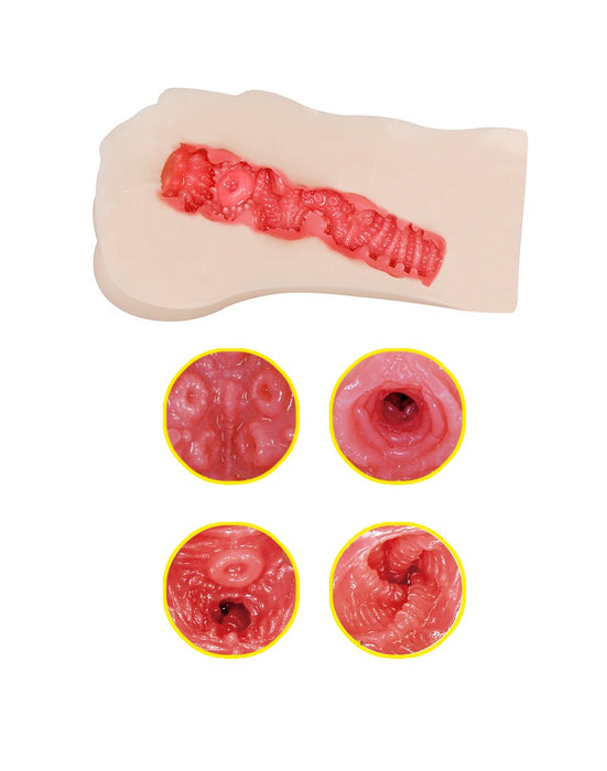 Liebe Seele - Manga Masturbator YOSHI - Onahole - Geimporteerd uit Japan - Lichte Huidskleur-Laced-up.nl