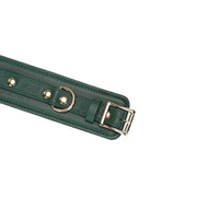 Liebe Seele - Mossy Green - Lederen polsboeien Met Gouden Ketting - exclusief En luxe ontwerp-Laced-up.nl