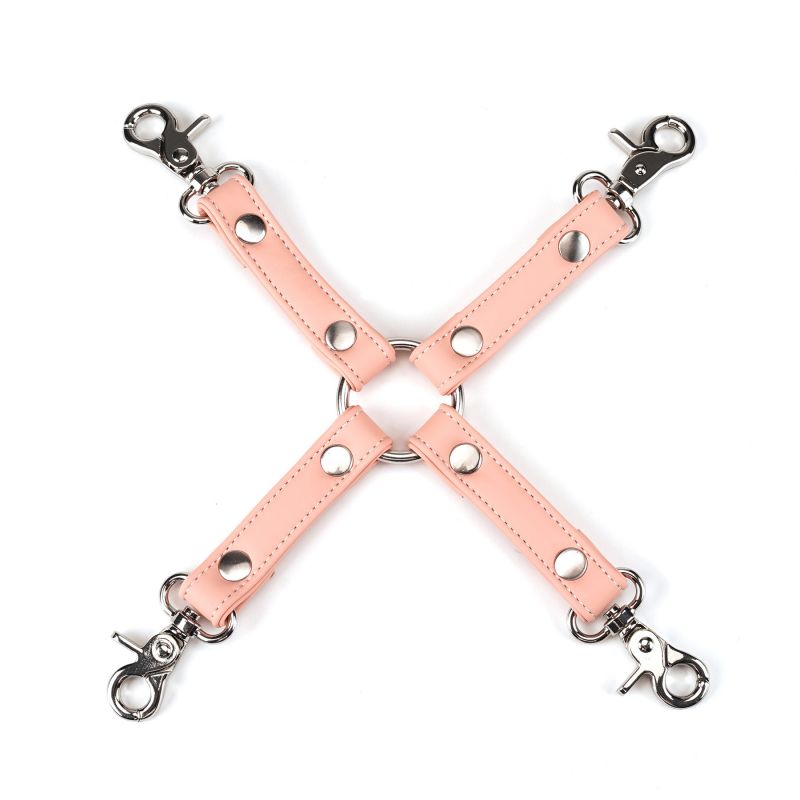 Liebe Seele - Pink Organosilicone Hogtie - vegan friendly - Roze-Laced-up.nl