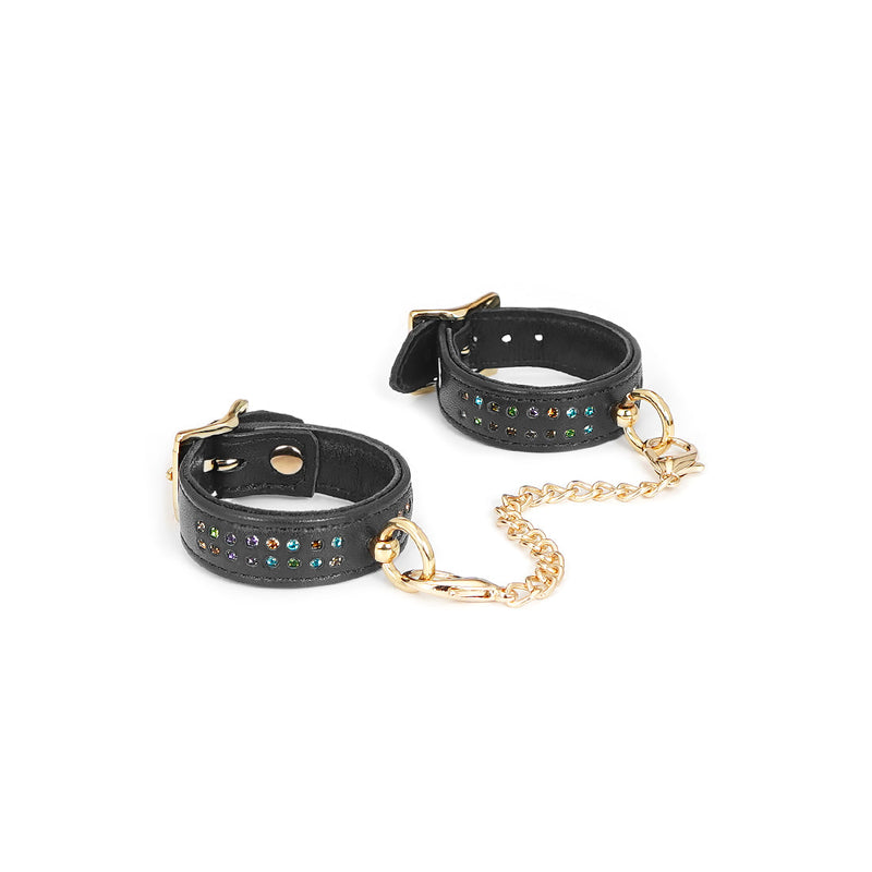 Liebe Seele - Shining Girl - Lederen Polsboeien Met Strass - Exclusief En Luxe Ontwerp-Laced-up.nl
