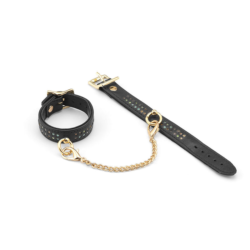 Liebe Seele - Shining Girl - Lederen Polsboeien Met Strass - Exclusief En Luxe Ontwerp-Laced-up.nl