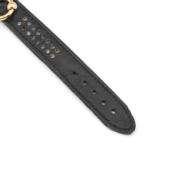 Liebe Seele - Shining Girl - Lederen Polsboeien Met Strass - Exclusief En Luxe Ontwerp-Laced-up.nl