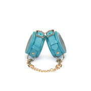 Liebe Seele - Siren's Cove Leather Wrist Cuffs – Turquoise-Laced-up.nl