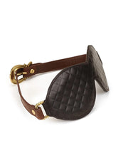 Liebe Seele - The Equestrian Leather Blindfold - Leren Blinddoek-Laced-up.nl