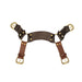 Liebe Seele - The Equestrian Leather Chest Harness - Leren Harnas Riemenbody-Laced-up.nl
