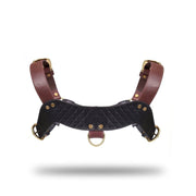Liebe Seele - The Equestrian Leather Chest Harness - Leren Harnas Riemenbody-Laced-up.nl