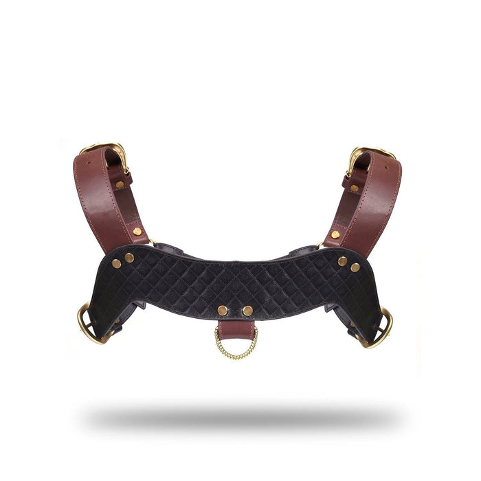 Liebe Seele - The Equestrian Leather Chest Harness - Leren Harnas Riemenbody-Laced-up.nl