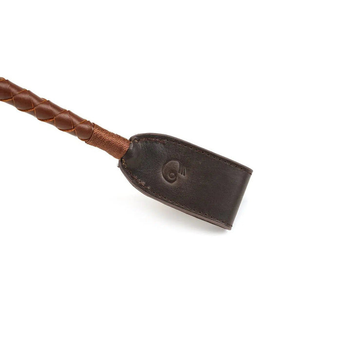 Liebe Seele - The Equestrian Leather Crop - Leren Paardrijzweep-Laced-up.nl