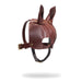 Liebe Seele - The Equestrian Leather Horse Mask - Leren Masker-Laced-up.nl