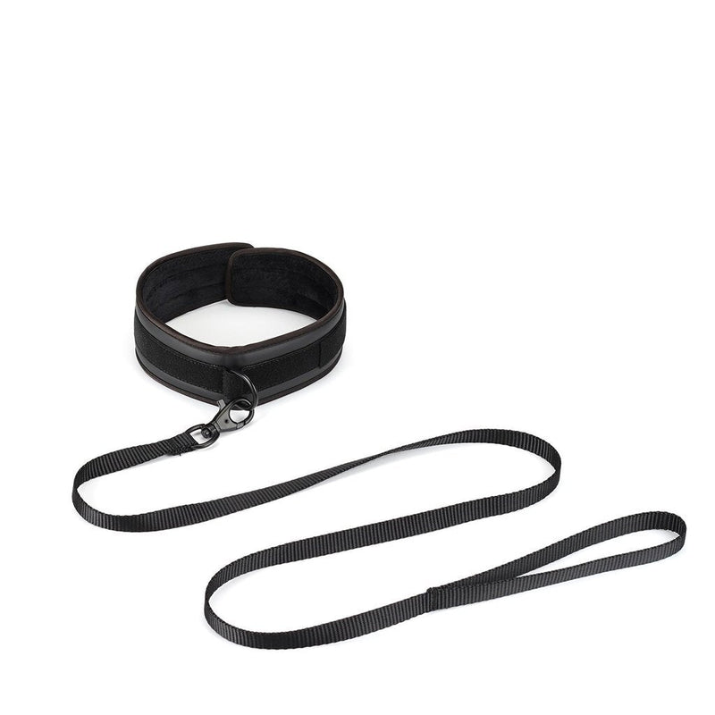 Liebe Seele - Vegan Fetish - Halsband Met Riem-Laced-up.nl