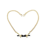 Liebe Seele - Verstelbare Bull Nose Tepelklemmen Met Ketting - Goud-Erotiekvoordeel.nl