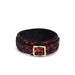 Liebe Seele - Victorian Garden Collar Met Leash - Vegan - Zwart/Rood-Laced-up.nl