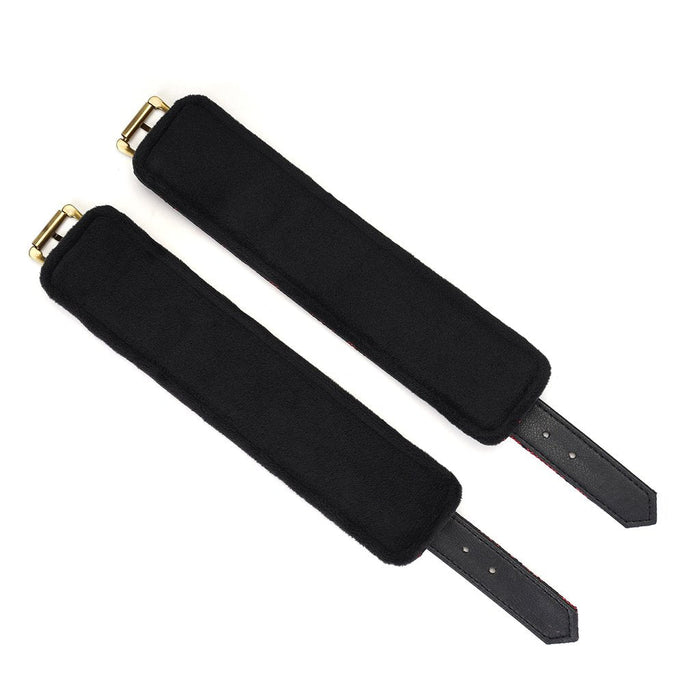 Liebe Seele - Victorian Garden Polsboeien - Handboeien - Vegan - Rood/Zwart-Laced-up.nl