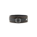 Liebe Seele - Wild Gent - Lederen Halsband Met voering Van imitatiebont En Metalen Riem - exclusief En Luxe ontwerp-Laced-up.nl