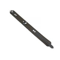 Liebe Seele - Wild Gent - Lederen Halsband Met voering Van imitatiebont En Metalen Riem - exclusief En Luxe ontwerp-Laced-up.nl