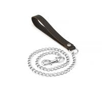 Liebe Seele - Wild Gent - Lederen Halsband Met voering Van imitatiebont En Metalen Riem - exclusief En Luxe ontwerp-Laced-up.nl