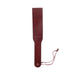 Liebe Seele - Wine Red - Leren Paddle - Dubbele Strafriem - Exclusief En Luxe ontwerp - Import uit Japan - Wijnrood-Laced-up.nl