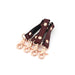 Liebe Seele - Wine Red - Leren Hogtie Met clips - exclusief En Luxe ontwerp - wijnrood-Laced-up.nl