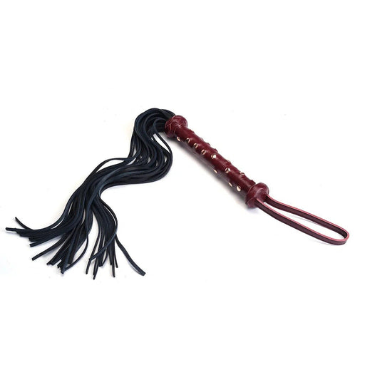 Liebe Seele - Wine Red - Luxe lederen Flogger - exclusief En handgemaakt In Japan-Laced-up.nl